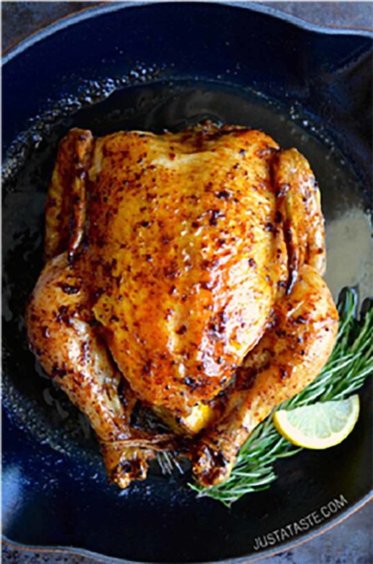 Simple Roast Chicken with Garlic and Lemon - Rossotti Ranch